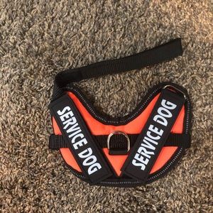 Xsmall baby 2 size service dog harness